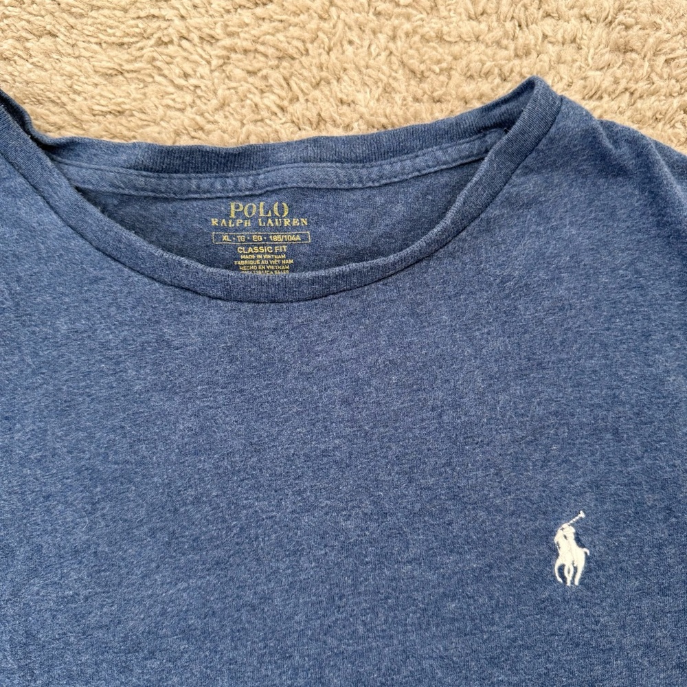 Polo by Ralph Lauren Blue Short Sleeve Tee - Picture 2 of 3